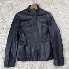 ✨極美品✨23区 ラムレザー ライダース ジャケット ブラック 40 L 23区 ラムレザー ライダース ジャケット （ブラック