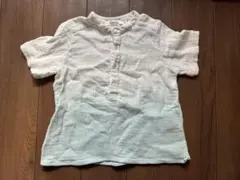 ボンポワン　ガーゼシャツ　4A