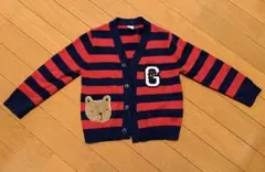 GAP 赤と紺のカーディガン　100cm