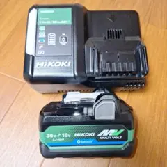 HiKOKI 2ポート急速充電器 UC18YDML＋BSL36A18BX 1個 - メルカリ