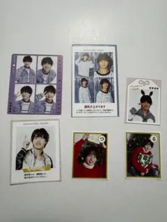 稲葉通陽 テレビ誌切り抜き 6枚セット 4カット 推しお守り 証明写真