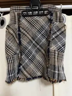 ZARA チェック柄 スカート XS