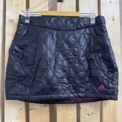 adidas ゴルフ レディース 中綿スカート ブラック