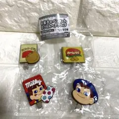 お菓子のペコちゃん カプセルヘアクリップ ガチャ