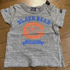 Black Bear Tシャツ 90サイズ グレー