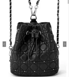 GRL 2Wayキルティングスタッズリュック[dd455]