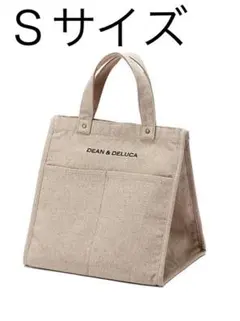 DEAN&DELUCA ディーンアンドデルーカ リネンマーケットトートバッグ Ｓ
