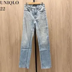 出品最終日✨UNIQLO スリムストレートハイライズジーンズ 22