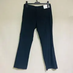 新品　UNIQLO ユニクロ　ストレッチパンツ　ブラック　裾上げ済み