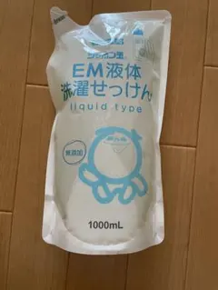シャボン玉　EM液体洗濯せっけん　詰替　1Lのサムネイル