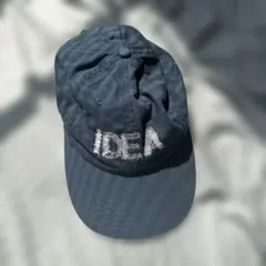 idea books キャップ ネイビー