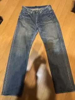 値下げ！ダークブルー ストレートジーンズ