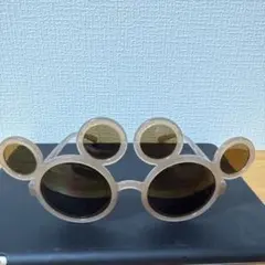 ミッキー型ブラウンレンズサングラス