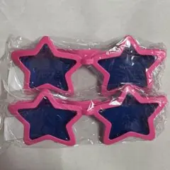 【匿名配送】星型BIGパーティサングラス　2個セット