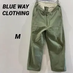 BLUE WAY CLOTHING ミリタリーチノパン カーキ ワークパンツのサムネイル