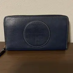 ☆開店セール☆ 新品未使用 美品 トリーバーチ レザー ラージロゴ 長財布③のサムネイル