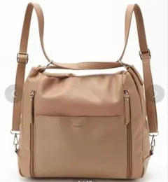 新品！MONO COMME CA 3WAY バック 定価7,590円 ベージュ