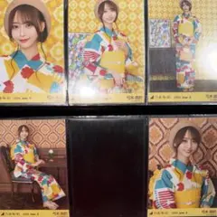 乃木坂46 菅原咲月 浴衣 座りヒキ 生写真 真夏の全国ツアー レアポ