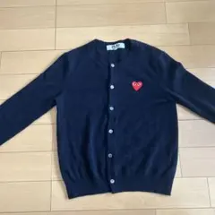 PLAY COMME des GARÇONS ネイビー カーディガン M