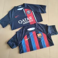 パリ・サンジェルマン FCバルセロナ シャツ 半袖