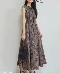 Sonny Label エスニックパネル柄ワンピースのサムネイル