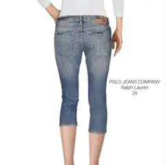 新品✨POLO JEANS COラルフローレン　デニムカプリパンツ　M相当