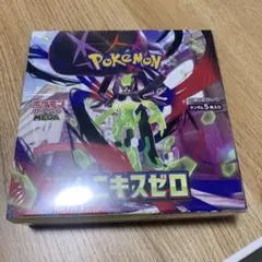 ポケモンカード ムニキスゼロ box 未開封 シュリンク無し ぺりぺり有り