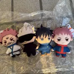 呪術廻戦 ぬいぐるみ・マスコット 4体セット