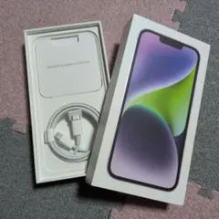 Apple iPhone 14　箱のみ Lightning USB-Cケーブル付