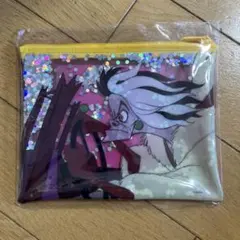 VILLAINS Happy くじ C賞 クルエラ　クリアポーチ