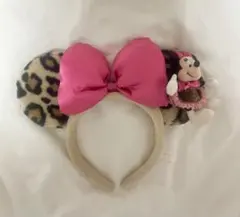 【美品✨】ディズニー ミニーマウス ヒョウ柄カチューシャ
