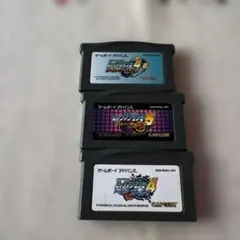 ロックマン　4 4.5 5 ゲームボーイアドバンスソフト3点セット