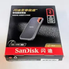 【新品未使用】SanDisk SSD Extreme /E61, 2TB 高速のサムネイル