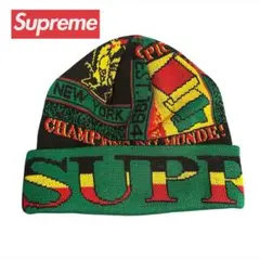 Supreme ニューエラ ニット帽・ビーニー 迷彩 - メルカリ