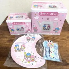 【新品】サンリオ当たりくじ/一番くじリトルツインスターズキキララヘアクリップ付き