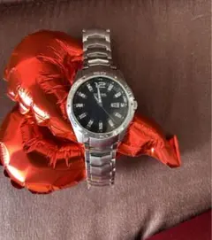 Fossil クォーツ時計 シルバー/ブラック