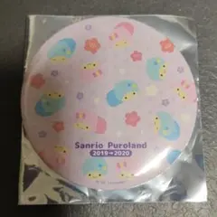 リトルツインスターズ☆キキララ☆缶バッジ☆ビッグサイズ☆ピンク☆総柄