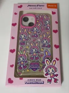 SKINNYDIP メゾピアノ iPhone15ケース　べリエちゃん