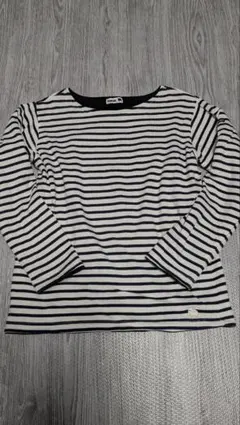 ★moz. ストライプ裏フリーストップス　美品