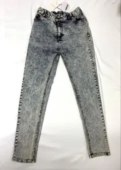【新品】PUNYUS プニュズ　ハイウエスト スキニーデニム サイズ2(Ｌ)のサムネイル