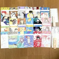 平成レトロ◇少女漫画　花とゆめ付録　カセットインデックスカード　18枚