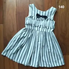 エニィファム ワンピース 140 ボーダー