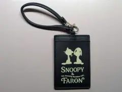 スヌーピー＆ファーロン パスケース 定期入れ