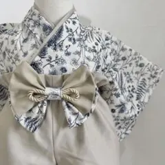 Morris&Co インド刺繍のベビー袴70〜90 ハンドメイドお食い初め初節句 