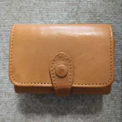 【peekspeak】　コンパクトな本皮財布