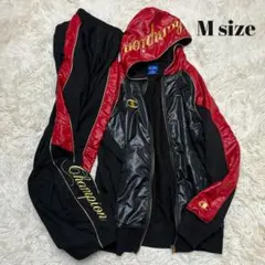 美品　チャンピオン× 魔裟斗　セットアップ　ジャージ　パーカー　M