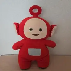 テレタビーズ・デフォルメBIGぬいぐるみ赤【ポー】