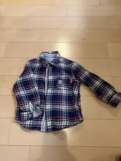 ミキハウス　リバーシブルネルシャツ