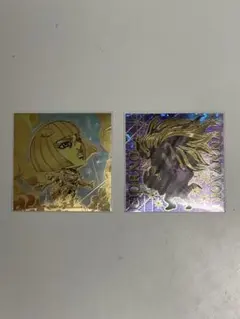 ジョジョの奇妙な冒険ウエハースシール ブチャラティ ジョルノ・ジョバァーナ