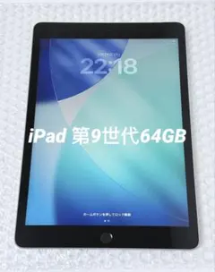 iPad 第9世代64GB Wi-Fi +Cellularモデル バッテリー良好